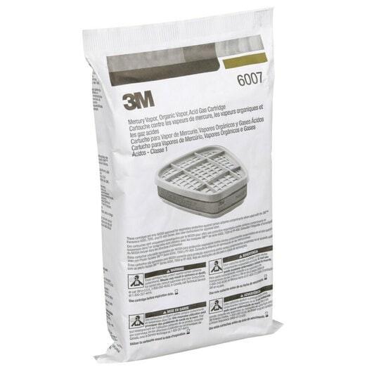 CATRIDGES RESPIRATOR 3M 6007 2
